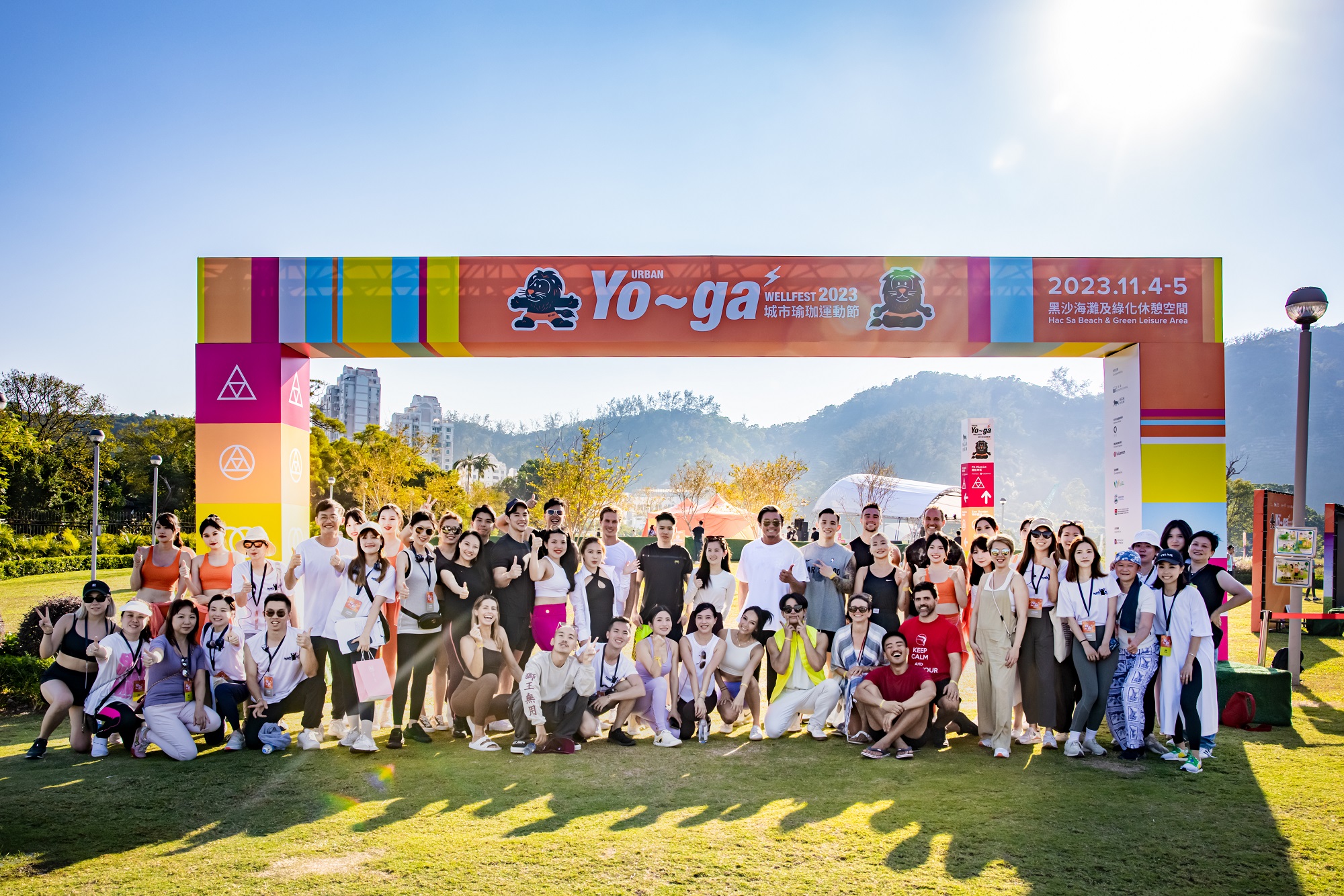 “hush! 沙滩音乐会 x Yo~ga城市瑜珈运动节”圆满举行